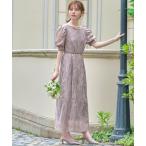 「GIRL」 半袖ワンピース L ピンクベージュ レディース