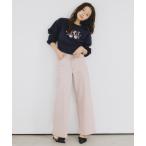 ショッピングSTUART ジーンズ デニム デニムパンツ SOMETHING 別注レースアップワイドデニムパンツ レディース