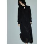 「niana」 長袖ワンピース S ブラック レディース