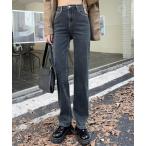 [DAY CLOSET] тренировочный брюки X-SMALL индиго голубой женский 