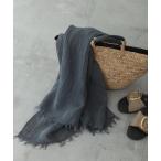 ストール マフラー イタリア製リネンストール レディース