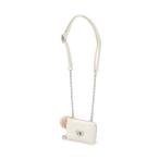 ショッピングlovetoxic ファーチャームツキキルティングウォレット