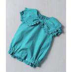 ショッピングダンガリー ベビー服 ロンパース 「リンク」ビックリボンダンガリーロンパス