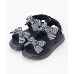 ショッピングキッズ サンダル サンダル リボンスポサン キッズ 子供