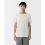 紳士　さらっと綿メッシュ編み　クルーネック半袖Ｔシャツ