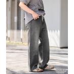 ジーンズ デニム デニムパンツ JOHNBULL/ジョンブル デニムワイドイージーパンツ レディース