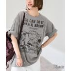 tシャツ JOHNBULL/ジョンブル PENUTS YOU CAN DO IT T レディース