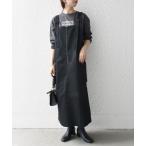 「SHIPS any」 サロペットスカート ONE SIZE ブラック レディース