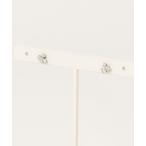 [CANAL 4*C] серьги ( обе уголок для ) FREE белое золото женский 