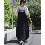 「CIAOPANIC TYPY」 キャミソールワンピース ONE SIZE ブラック レディース