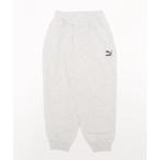 [PUMA] тренировочный брюки LARGE белый × серый женский 