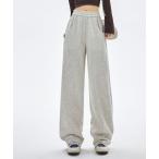 [Mela] тренировочный брюки L светло-серый женский 