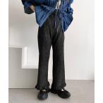 [LOWRYS FARM] легкий брюки FREE оттенок черного прочее женский 