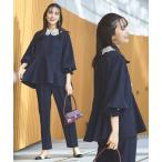 「RUIRUE BOUTIQUE」 セットアップ M ネイビー レディース