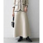 「SHIPS any」 スカート ONE SIZE ベージュ レディース