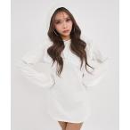 ワンピース パーカー ミニワンピ