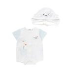 ショッピングbaby ベビー服 ロンパース 海の生き物ロンパース+帽子セットベビー(70~80cm)