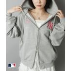  Parker [MLB/ Major League Baseball ] специальный заказ большой размер Zip Parker / выставить соответствует / унисекс женский мужской 