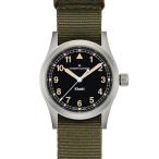 腕時計 HAMILTON 「ハミルトン」 腕時計 Khaki Field （カーキ フィールド）  クオーツ 33MM ブラック×グリーン