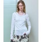 「MAISON SPECIAL」 長袖カットソー FREE ホワイト レディース