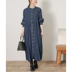 「URBAN RESEARCH Sonny Label」 長袖ワンピース FREE ネイビー レディース