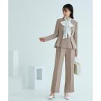 「RUIRUE BOUTIQUE」 パンツスーツ S グレイッシュベージュ レディース