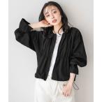 「AMELY」 「La-gemme」ブルゾン フリー ブラック レディース