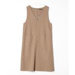 「URBAN RESEARCH ROSSO WOMEN」 ノースリーブワンピース FREE ベージュ レディース