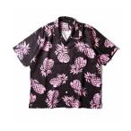 ショッピングアロハシャツ シャツ HOUSTON ヒューストン PINEAPPLE ALOHA SHIRT パイナップル アロハシャツ / 開襟シャツ メンズ レディース