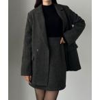 「Louere」 セットアップ SMALL ダークグレー レディース