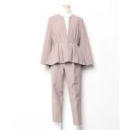 「RUIRUE BOUTIQUE」 セットアップ S ベージュ×ブラック レディース