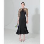 「Leja」 キャミソールワンピース MEDIUM ブラック レディース