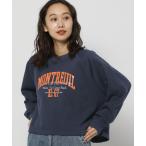 「niko and...」 スウェットカットソー MEDIUM ネイビー レディース