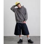  брюки FREAK*S STORE/ freak s магазин широкий Silhouette one woshu машина b Denim укороченные брюки шорты мужской 