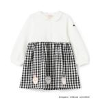 ワンピース 「アニメちいかわ」ドッキングワンピース キッズ 子供服 女の子