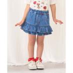 ショッピング服 パンツ 「ともデニ」アソート刺しゅう総柄スカパン キッズ 子供服 女の子