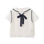  ансамбль сетка sailor лучший & футболка комплект Kids ребенок одежда девочка 