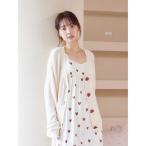 パジャマ ルームウェア スムーズィーネップカーディガン レディース