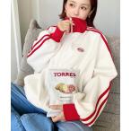 [moment+] джерси блузон M красный женский 