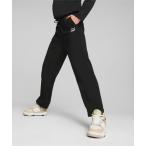 [PUMA] тренировочный брюки MEDIUM черный женский 