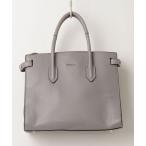 「FURLA」 ハンドバッグ - グレー レ�
