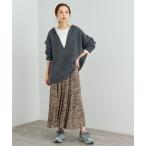 「SLOBE IENA」 ロングスカート 36 ブラウン レディース
