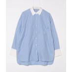 「MAISON SPECIAL」 長袖シャツ FREE ブルー レディース