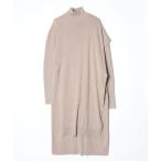 「STYLEMIXER」 コンビワンピース SMALL ベージュ レディース