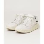 [New Balance] low cut спортивные туфли 22.5cm белый мужской 