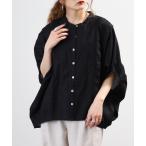 ブラウス シャツ ubasoku リネンバン�