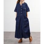 シャツワンピース ubasoku コットンリ