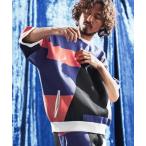  свитер вязаный mn3235- Panel Jacquard Airy Knit Crew вязаный (AG06-001scg) мужской 