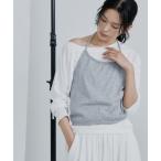 ショッピングラップ キャミソール 2WAYクロスラップビスチェ