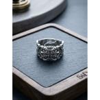  кольцо кольцо [88eighty-eight] retro Vintage punk Cross широкий кольцо [import](MA) мужской женский 